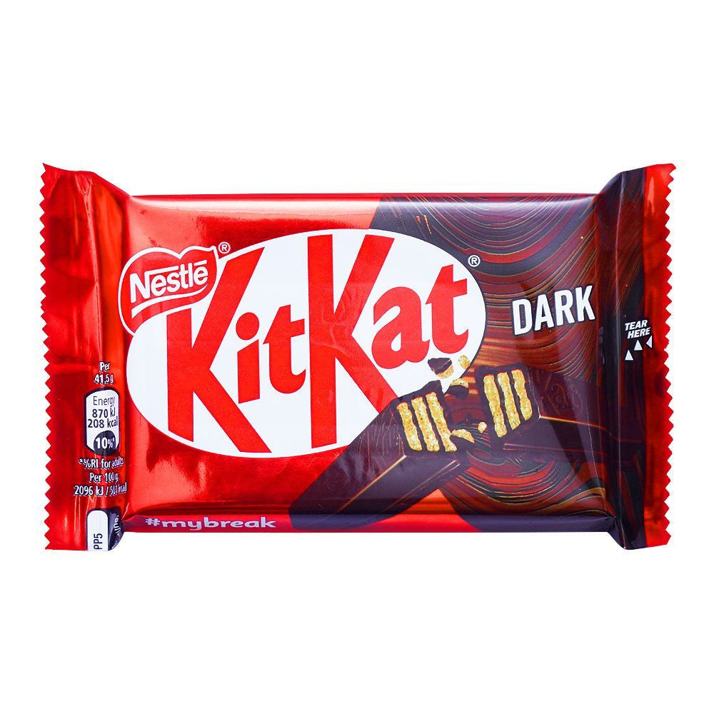 KitKat 4 Finger Dark Chocolate Wafer Bar 41.5g