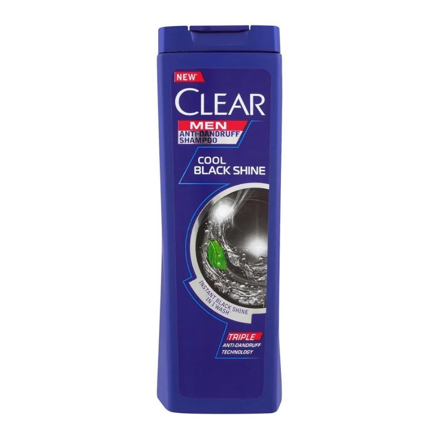 CLEAR SHAMPOO PK 380ML COOL BLACK