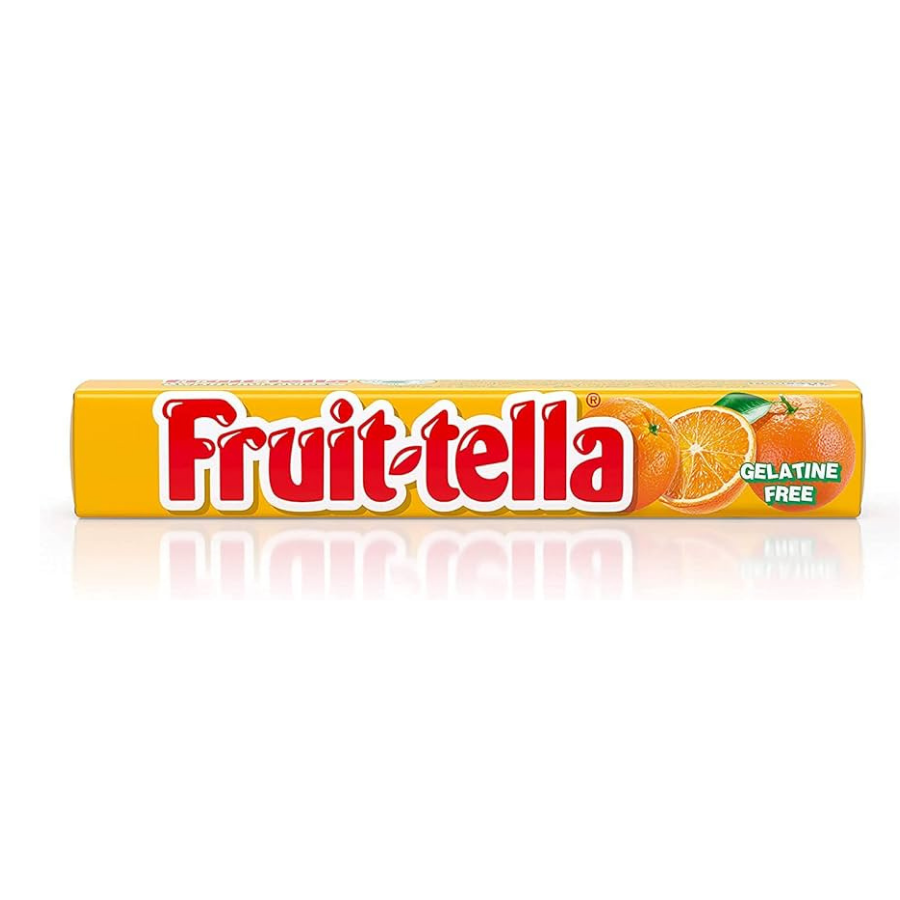 Fruit-tella Orange Flavour Chewy Candy Stick