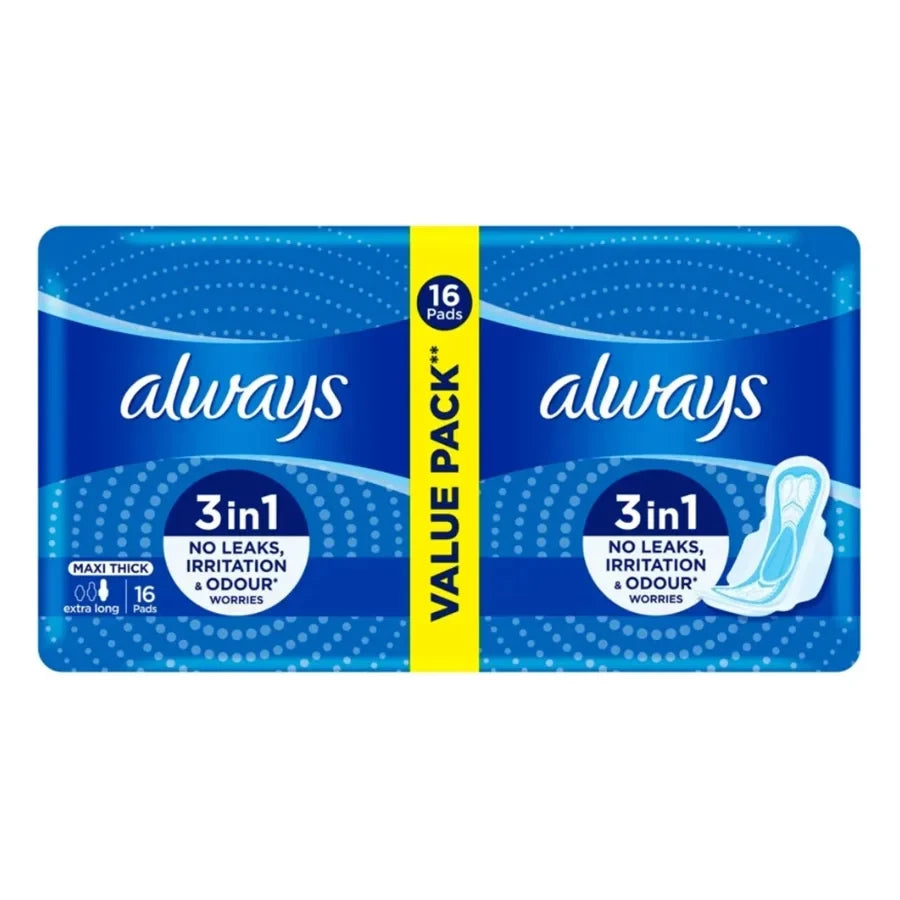 ALWAYS MAXI THICK XL-16PC