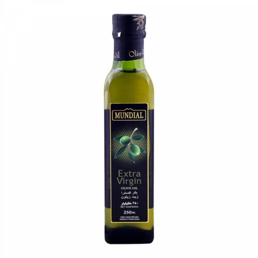 MUNDIAL E/V OLIVE OIL 250ML BTL