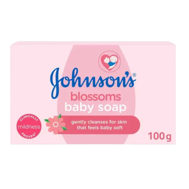 JOHNSONS BABY SOAP 100G PINK