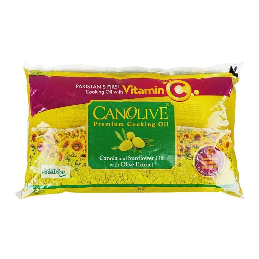 CANOLIVE CANOLA OIL 1LTR PKT
