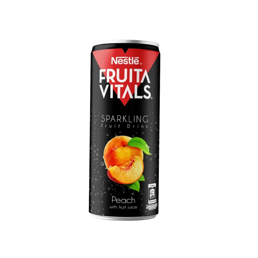 FRUITA VITALS TIN 250ML PEACH