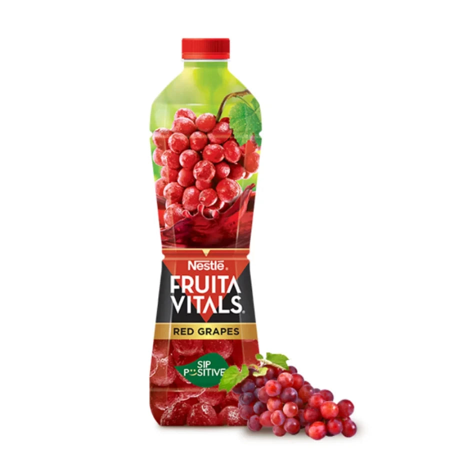 FRUITA VITALS JUICE 1LTR RED GRAPES