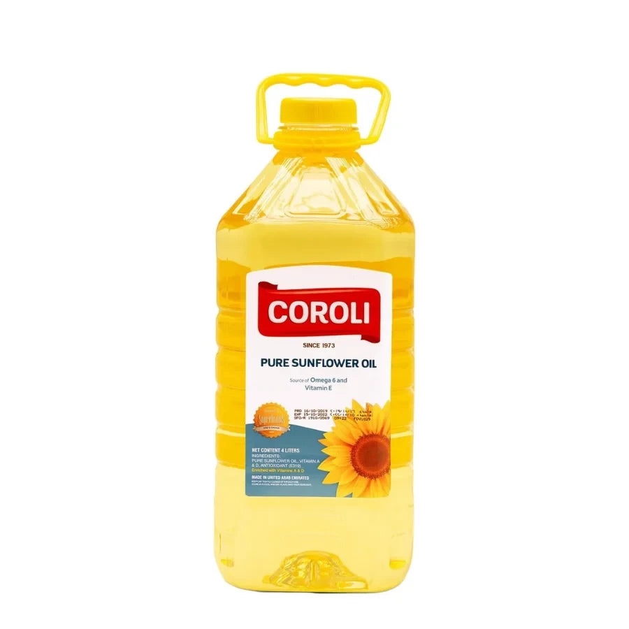 COROLI SUNFLOWER OIL 4LTR BTL