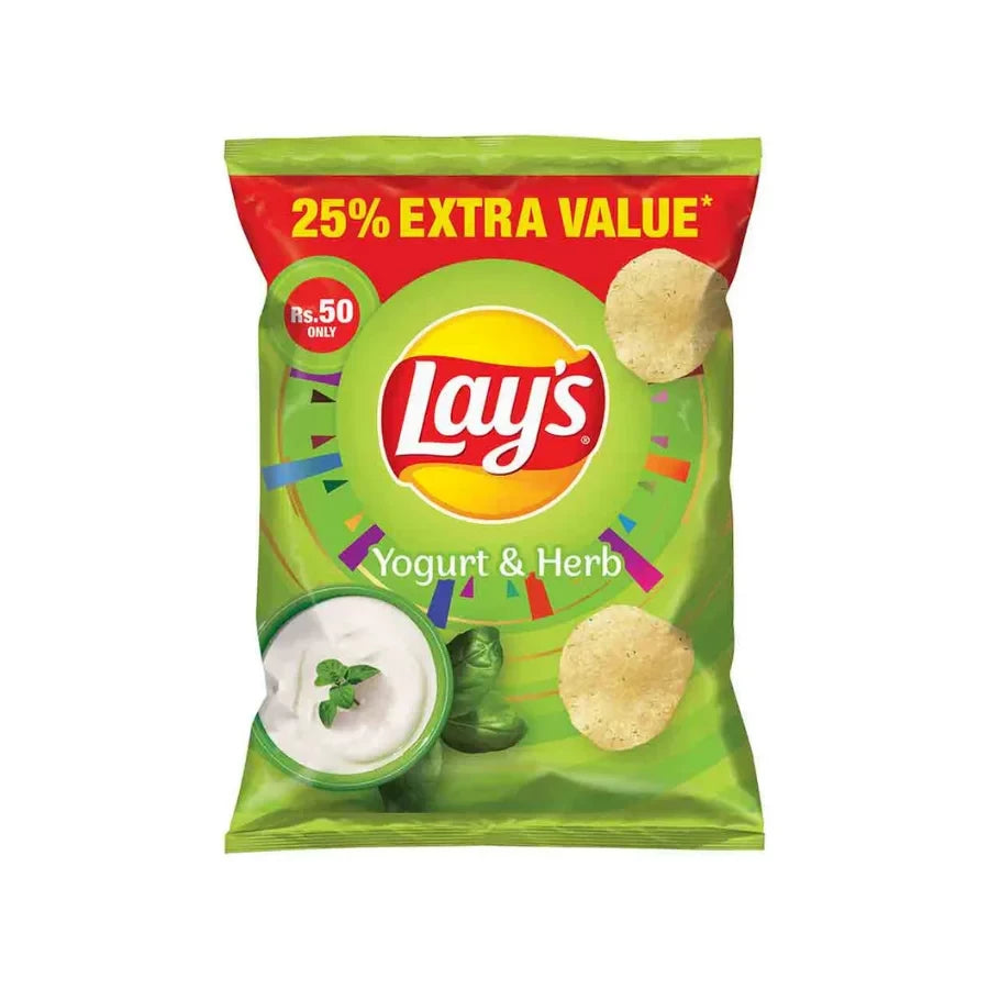 LAYS CHIPS RS.50 YOGURT HERB