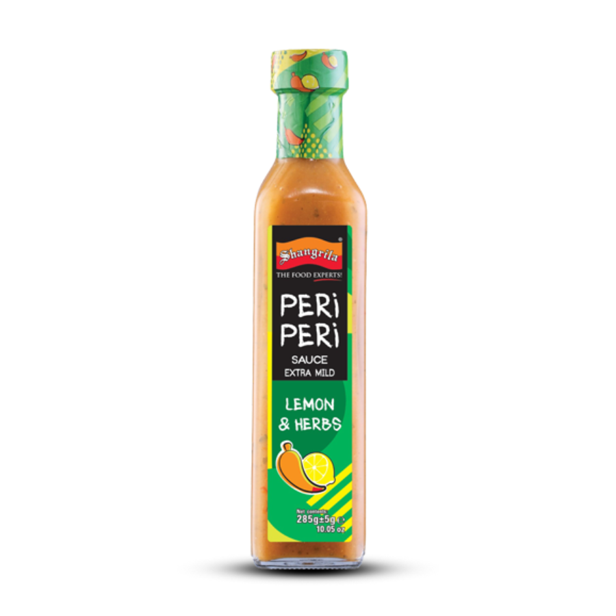 SHANGRILA PERI PERI SAUCE 285G
LEMON&HERBS