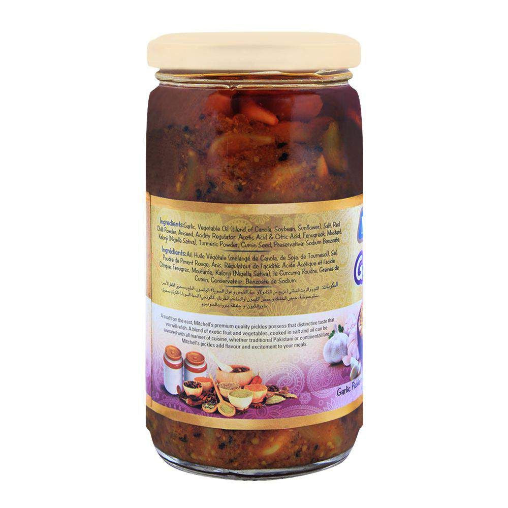 MITCHELLS PICKLE 285GM GARLIC