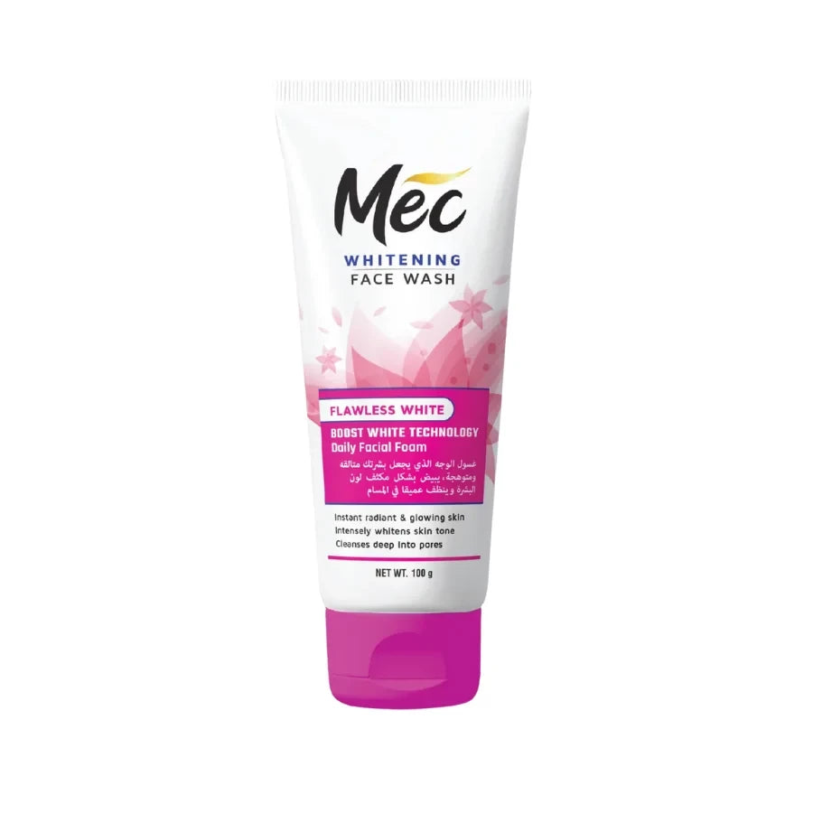 MEC FACE WASH 100GM FLAWLESS