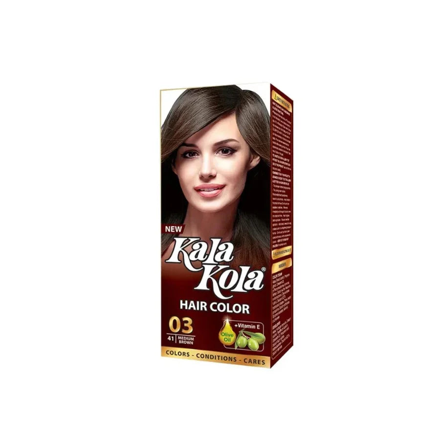 KALA KOLA HAIR COLOR #03 MEDIUM BROWN