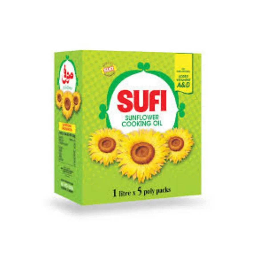 SUFI SUNFLOWER OIL 5LTR BOX