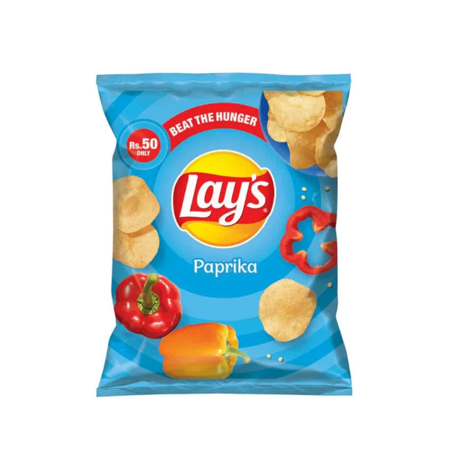 LAYS CHIPS RS.50 PAPRIKA 34.4G
