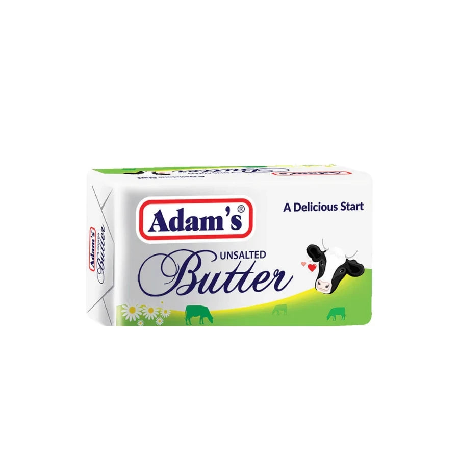 ADAMS BUTTER 200G UNSALTED