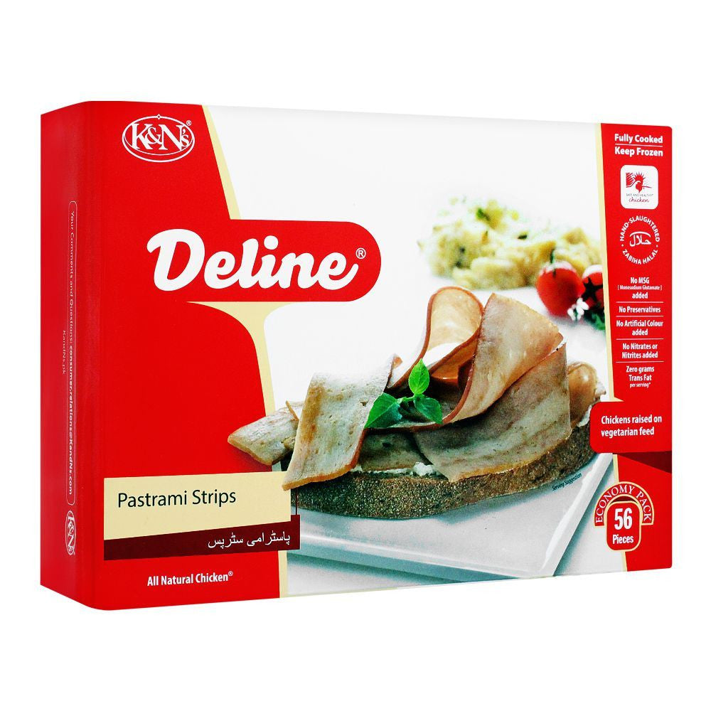 K&N'S PASTRAMI STRIPS 56PC