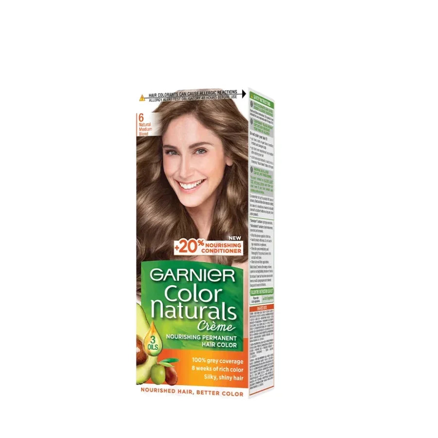GARNIER COLOR NATURALS 6 NATURAL MEDIUM BLONDE