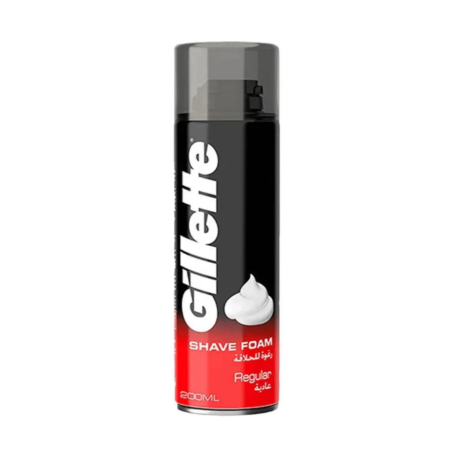 GILLETTE S/FOAM 200ML REGULAR