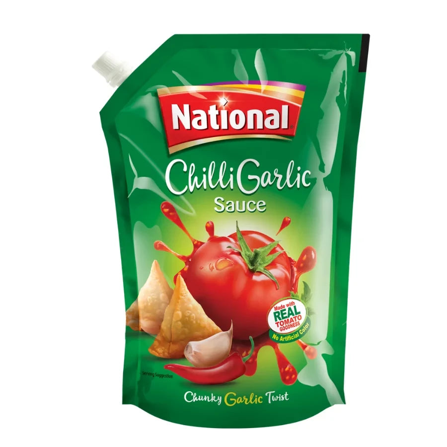 NATIONAL CHILLI GARLIC 400G