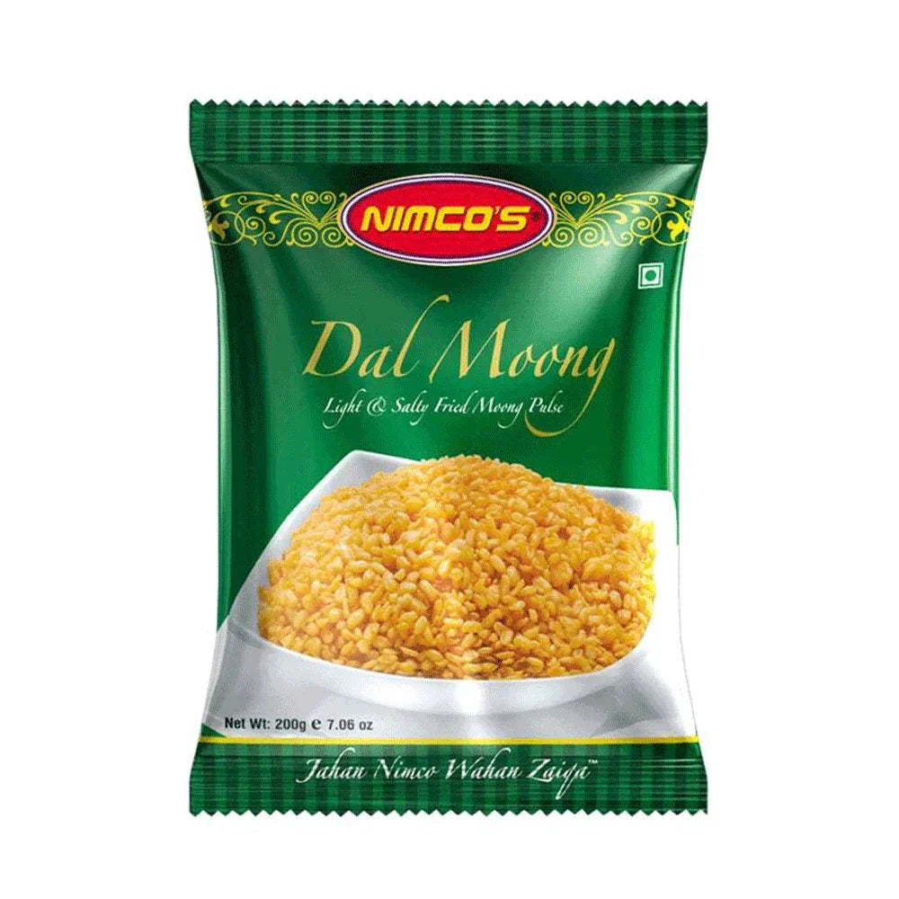 Nimco's Dal Moong Light & Salty Fried Moong Pulse 200g