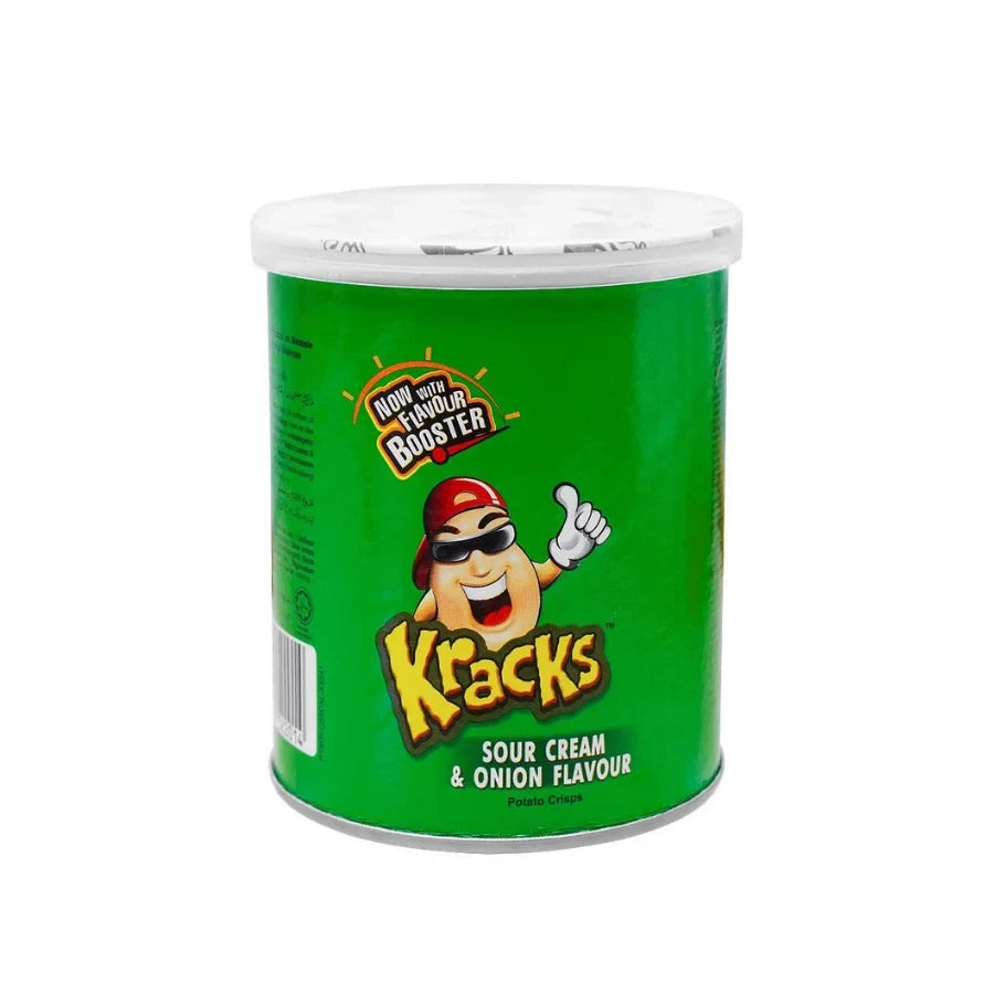 KRACKS CHIPS 45G SOUR CREAM ONION