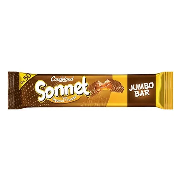Candyland Sonnet Peanut Fudge Chocolate Jumbo Bar Rs.50