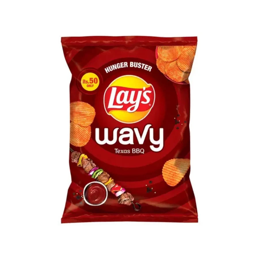 LAYS WAVY RS.50 BBQ
