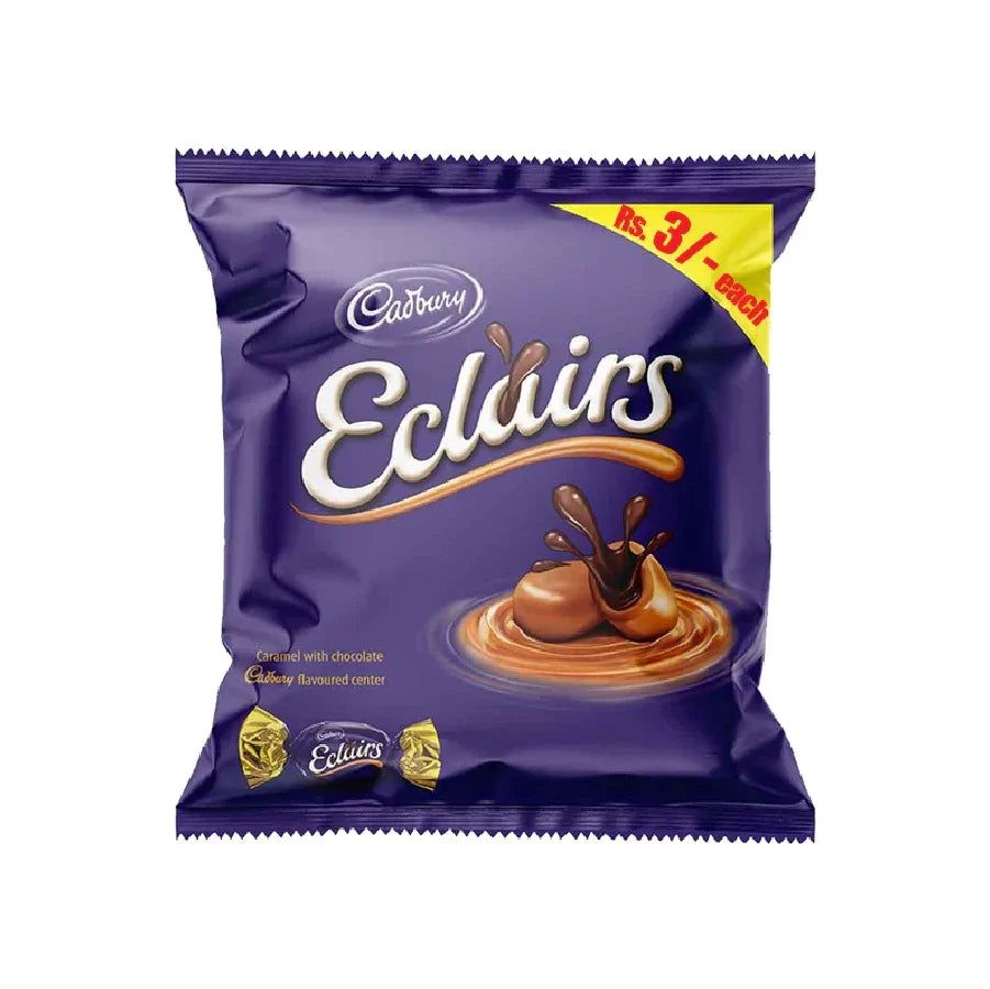 Cadbury Eclairs Chocolate Toffees Pouch 50pc