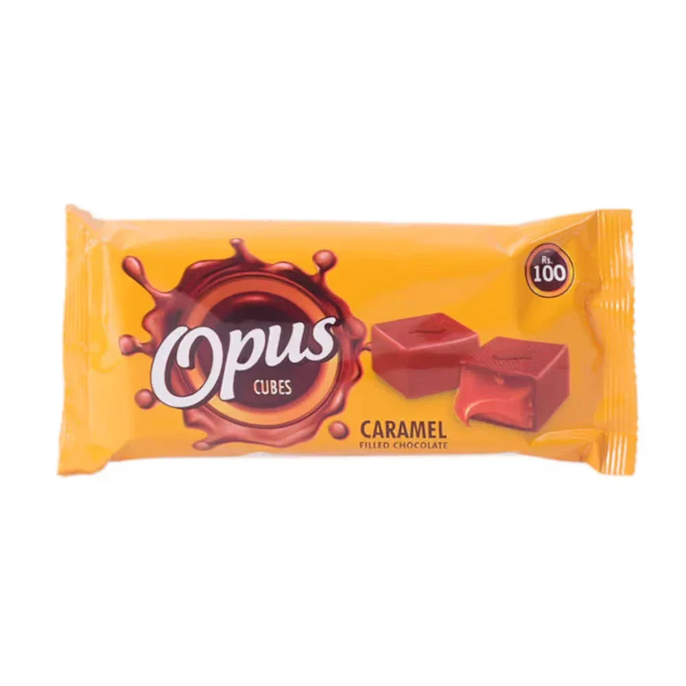 Opus Cubes Caramel Filled Chocolate Rs.100