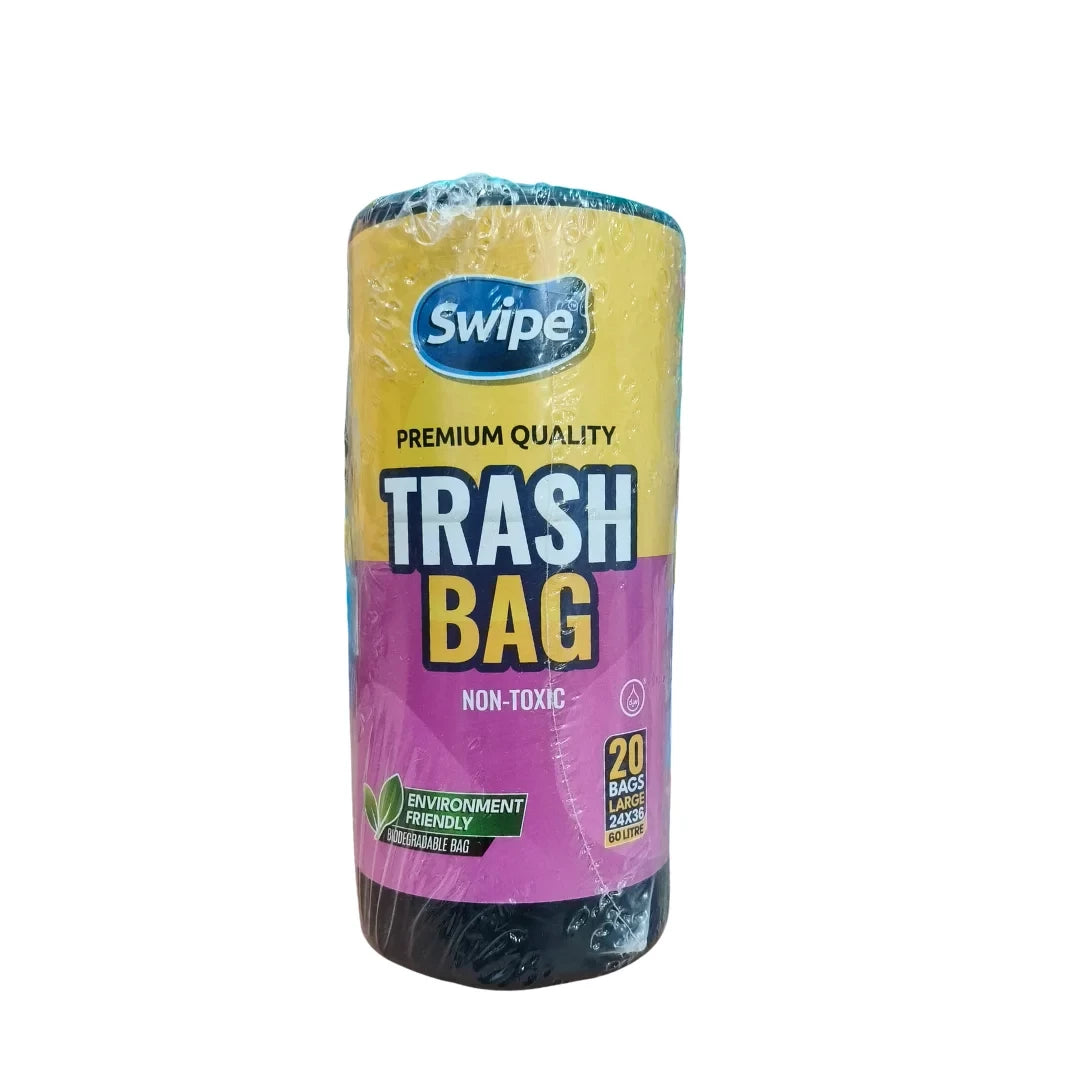 TRASH DUST BIN BAG LARGE 20 BAG 24*36