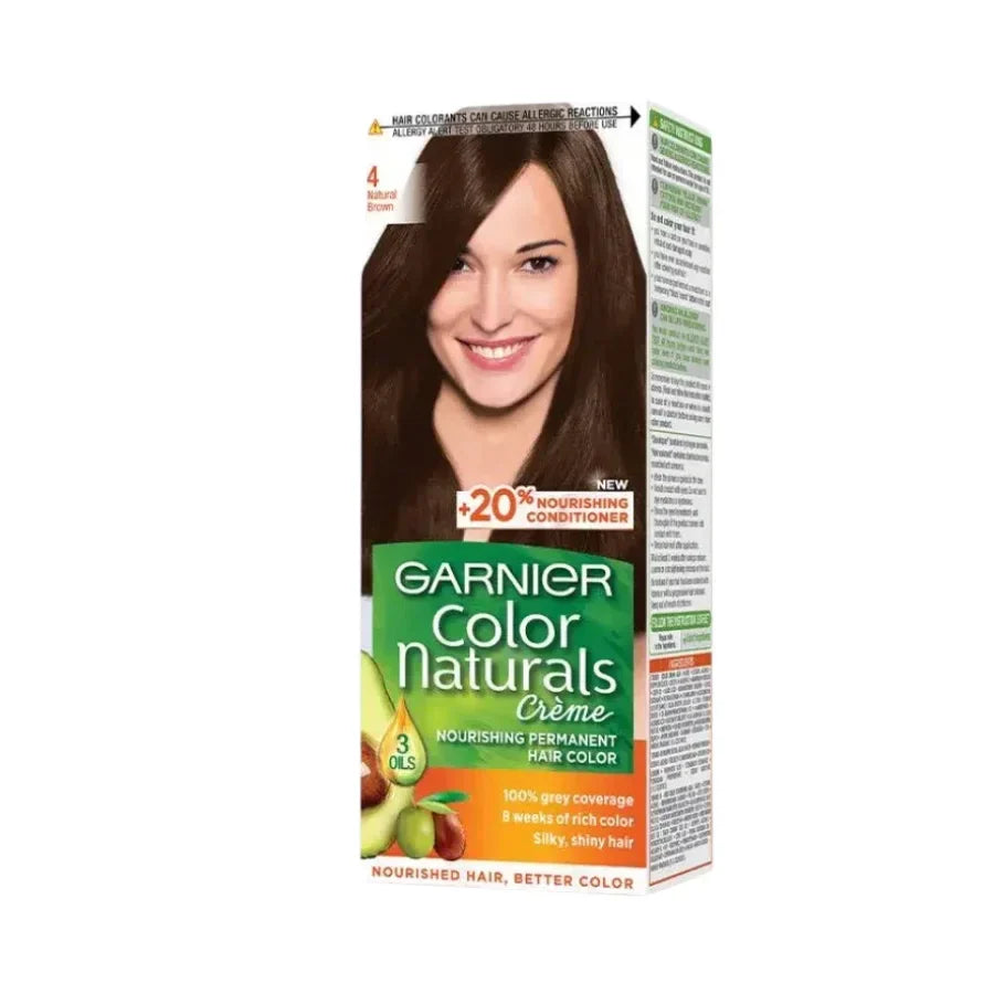 GARNIER COLOR NATURALS 4 NATURAL BROWN