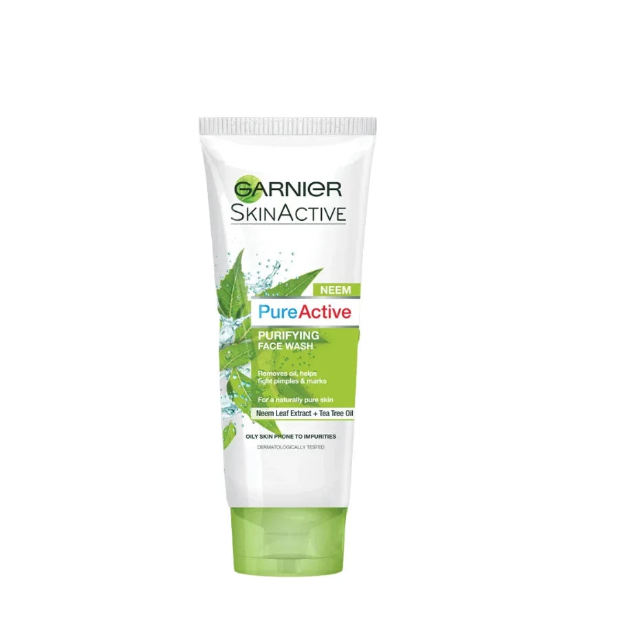 GARNIER PURE ACTIVE F/WASH 100ML NEEM
