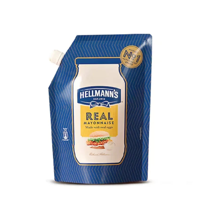 HELLMANNS REAL MAYONNAISE 475G