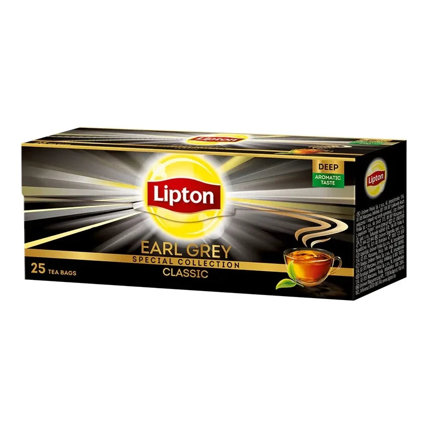 LIPTON TEA BAGS 25'S EARL GREY