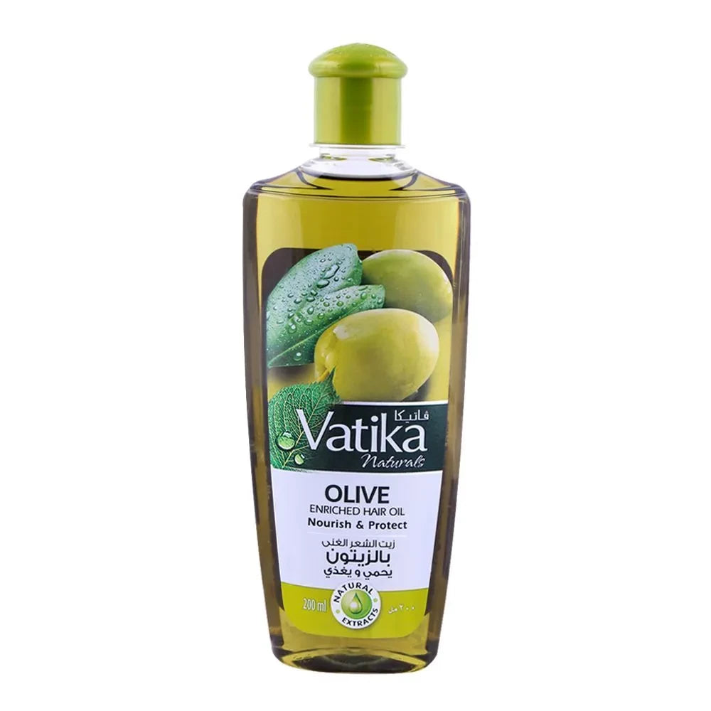 VATIKA H/OIL 200ML OLIVE