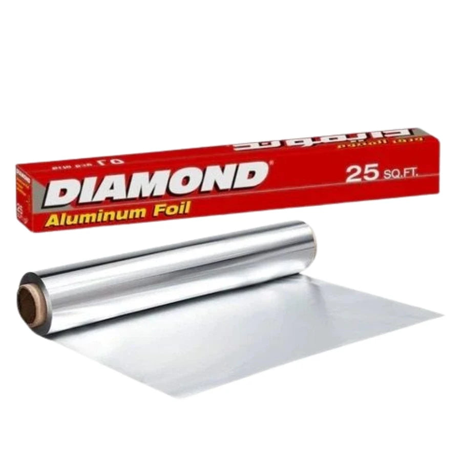 DIAMOND ALUMINUM FOIL 25 SQ FT CHINA