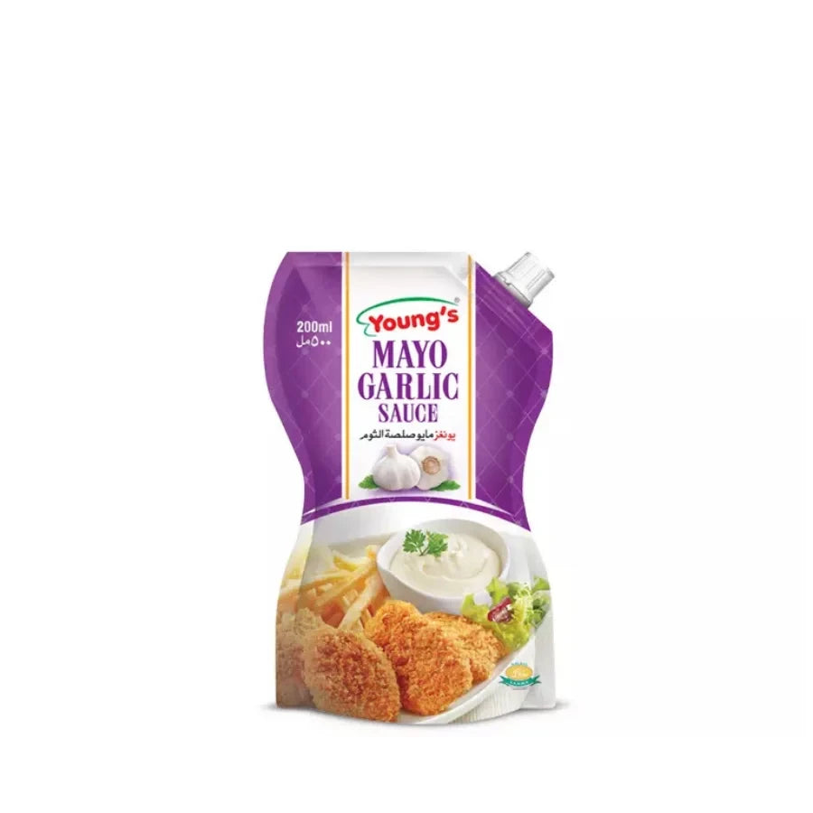 YOUNGS MAYO GARLIC 200ML