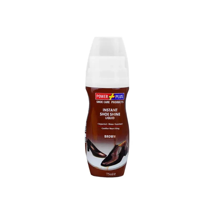 POWER PLUS LIQ POLISH 75ML BROWN