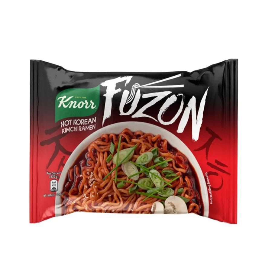 KNORR NOODLES 133G HOT KOREAN