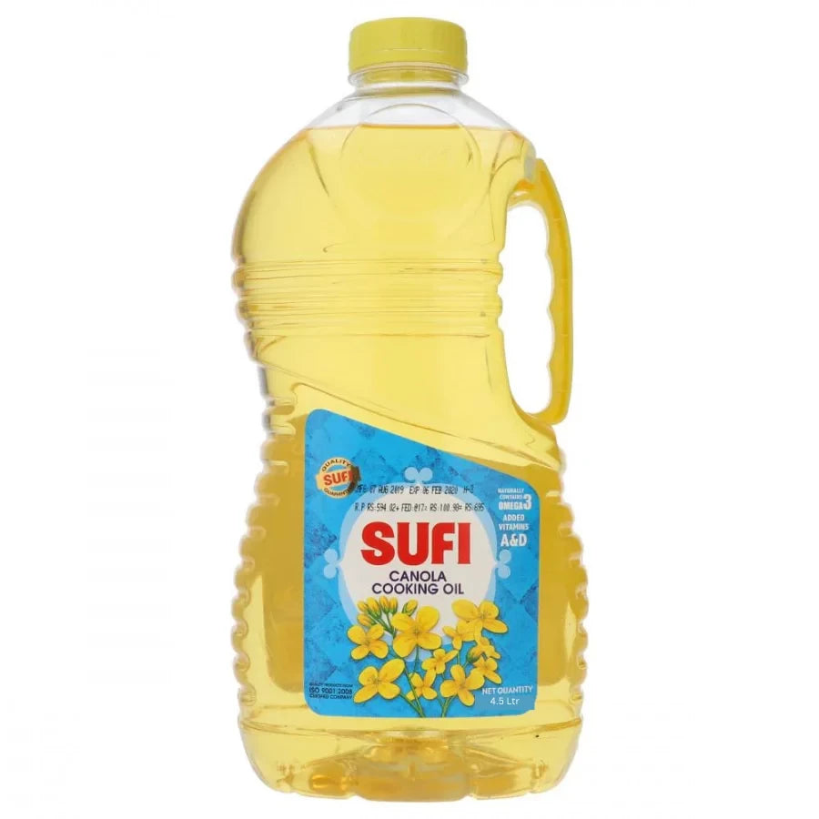 SUFI CANOLA OIL 4.5LTR BTL