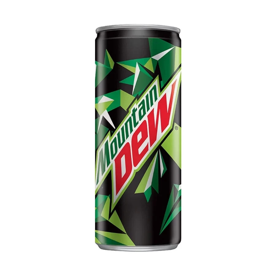 MOUNTAIN DEW TIN 250ML