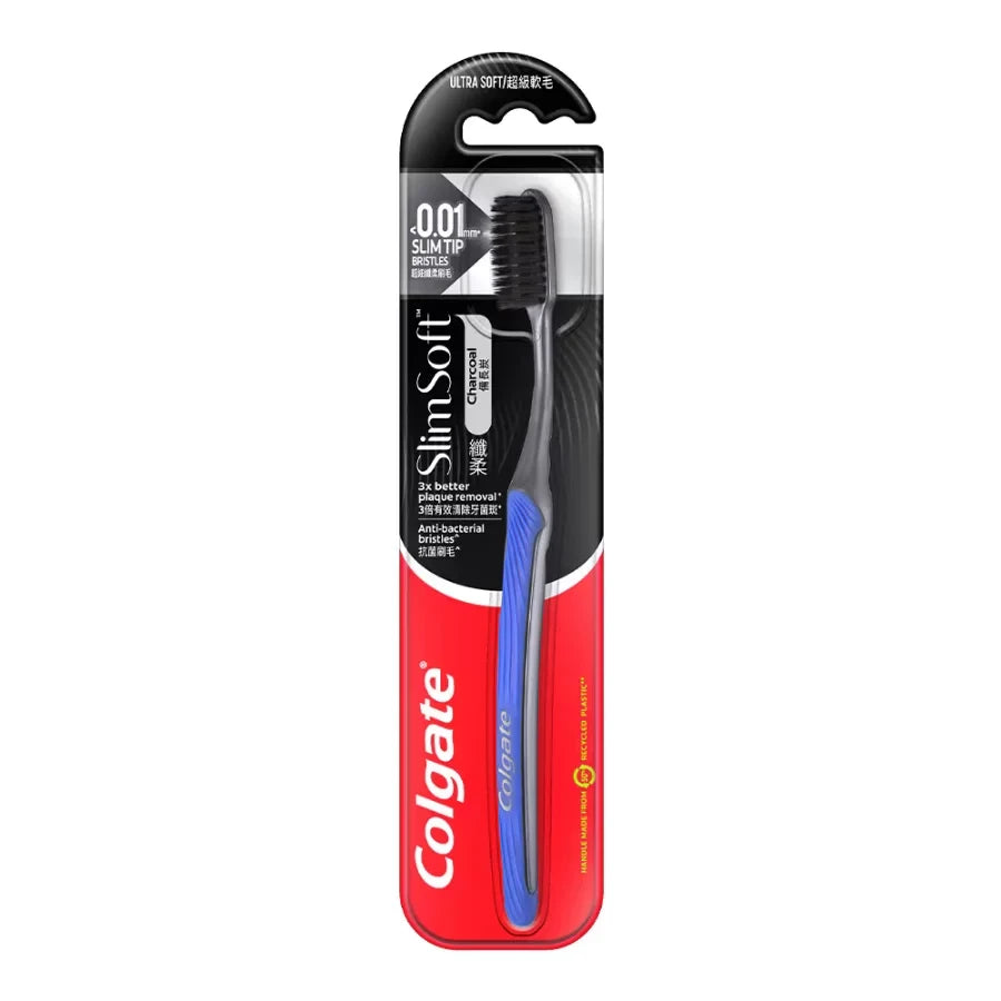 COLGATE T/BRUSH SLIM BLACK SOFT
