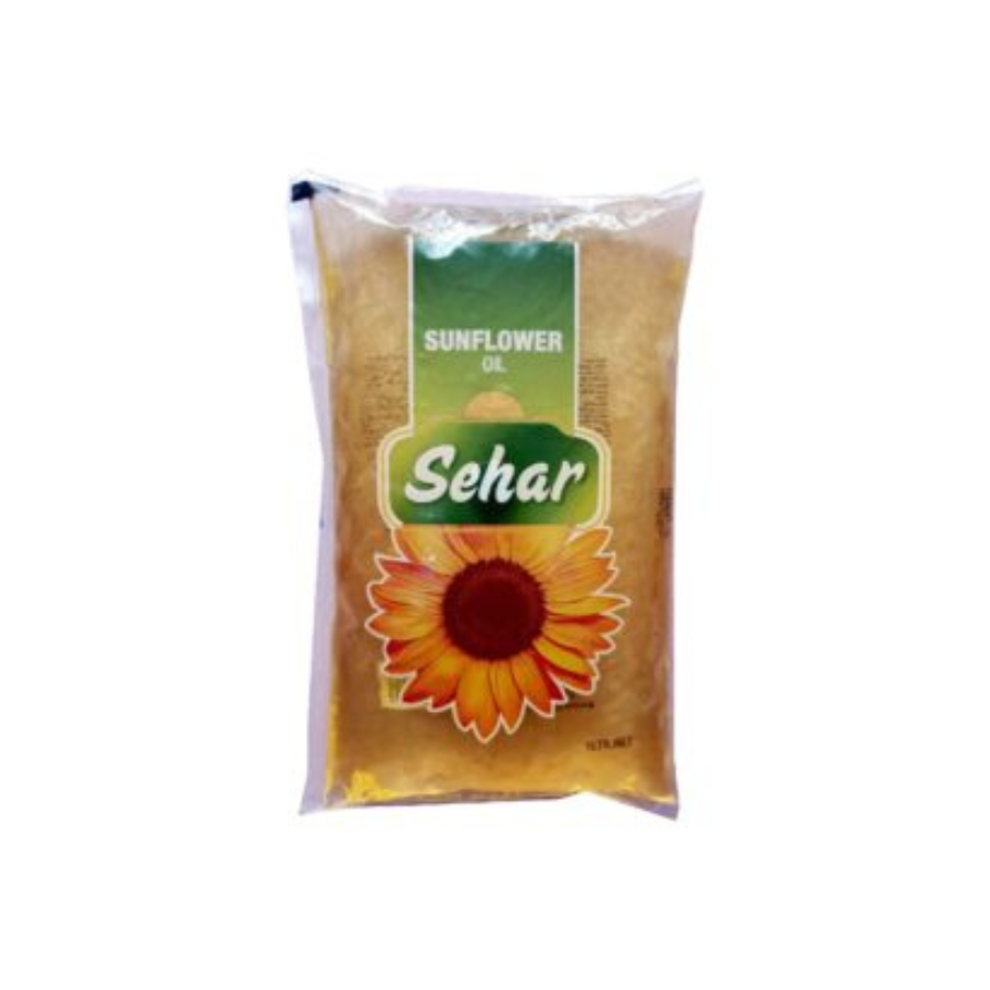 SEHAR SUNFLOWER OIL 1L PKT