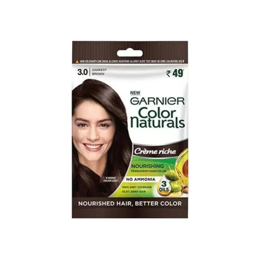 GARNIER COLOR NATURALS SACHET 3.0 DARKEST BROWN