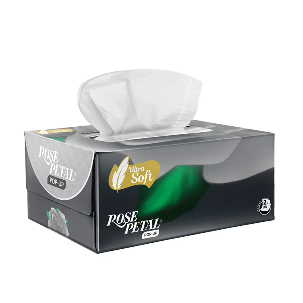 ROSE PETAL POP UP TISSUE