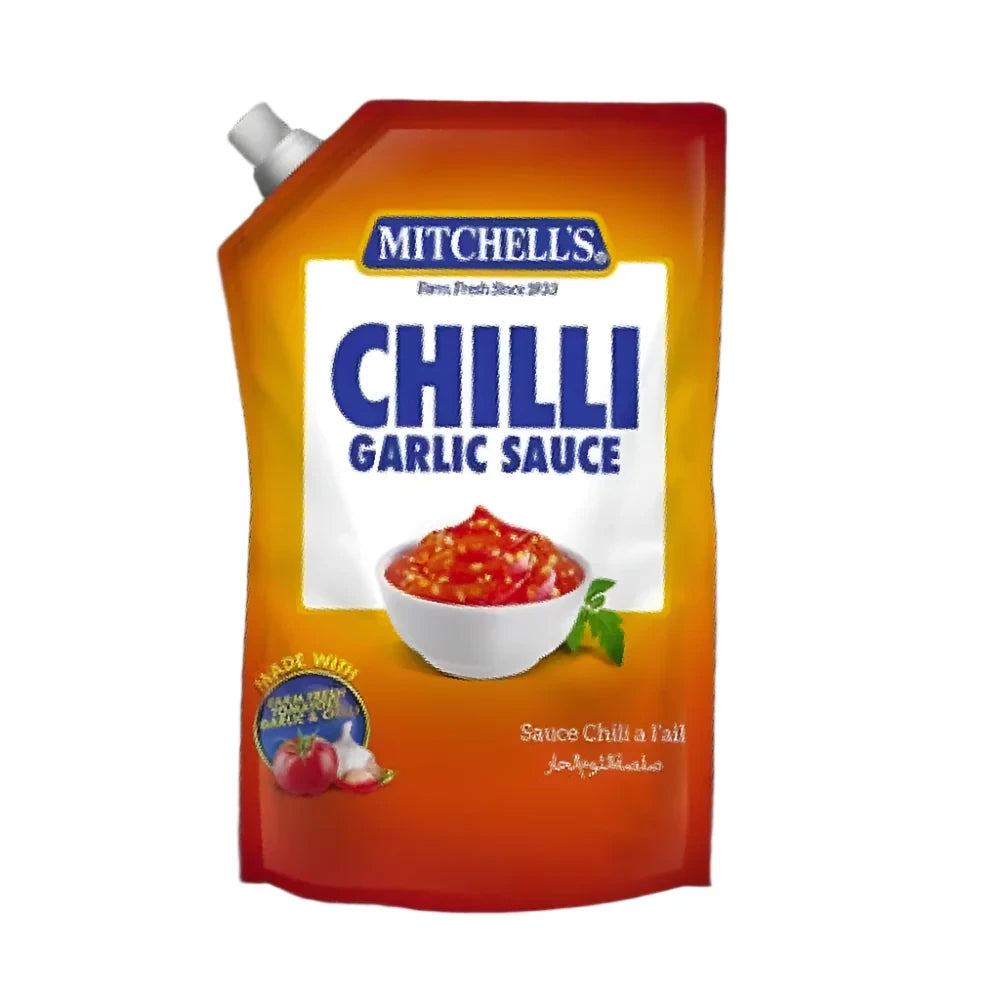 MITCHELLS CHILLI GARLIC 800G POUCH