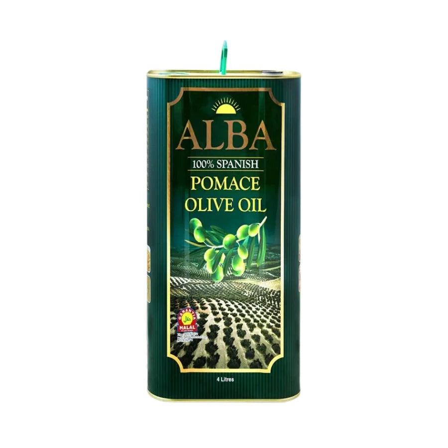 ALBA POMACE OLIVE OIL 4LTR TIN