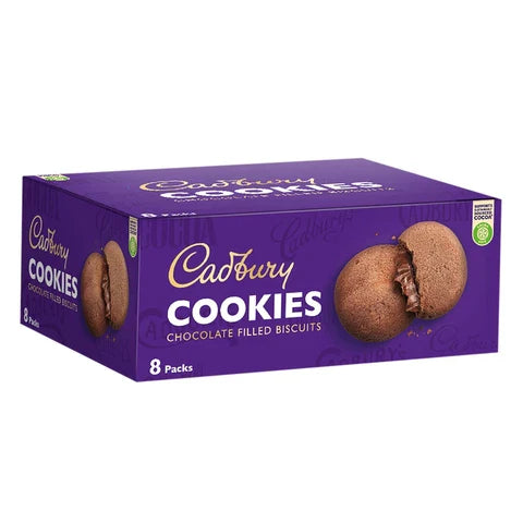 LU Cadbury Cookies Chocolate Filled Biscuits Rs.40 Box 8x18