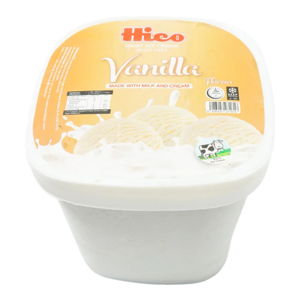 HICO BUCKET 1.5LTR VANILLA