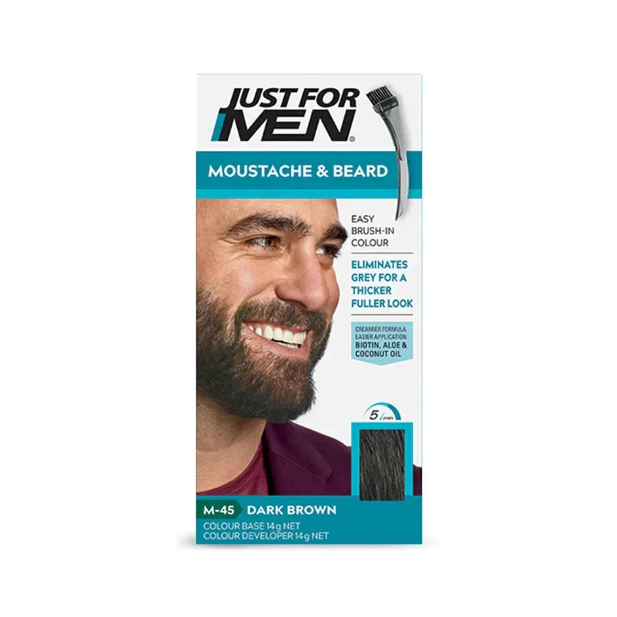 JFM BEARD COLOR M-45 DARK BROWN