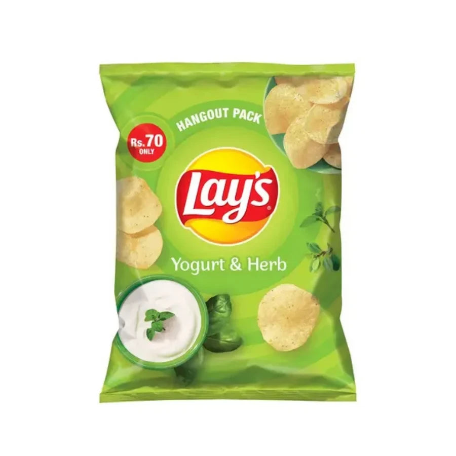 LAYS CHIPS RS.70 YOGURT HERB